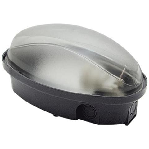 62721 - Plafoniera Ovale Ip65 - E27 Ne - Foto 1