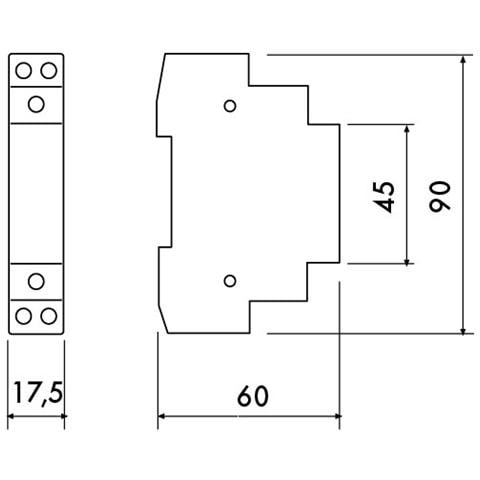 1ri0212ac / m - Rele' Impulsi Modulo 1 Din 12v - Foto 3