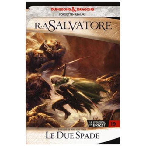 R. A. Salvatore - Le Due Spade. La Leggenda Di Drizzt. Forgotten Realms. 19. - Foto 1