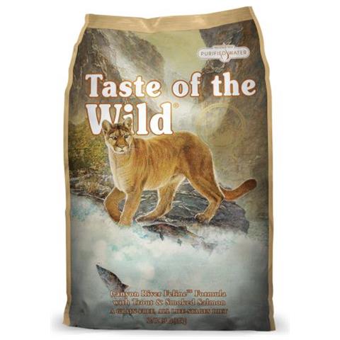 Canyon River Cibo Secco Per Gatti Con Trota E Salmone Affumicato2 Kg - Foto 1