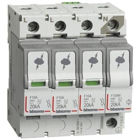 F10ac4 - Btdin - Spd T2 20ka 3p+n Nr+segnal Distanz - Foto 1