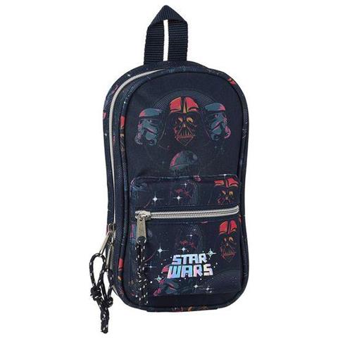 Astuccio Zaino Star Wars Blu Scuro (33 Pezzi)  - Foto 1
