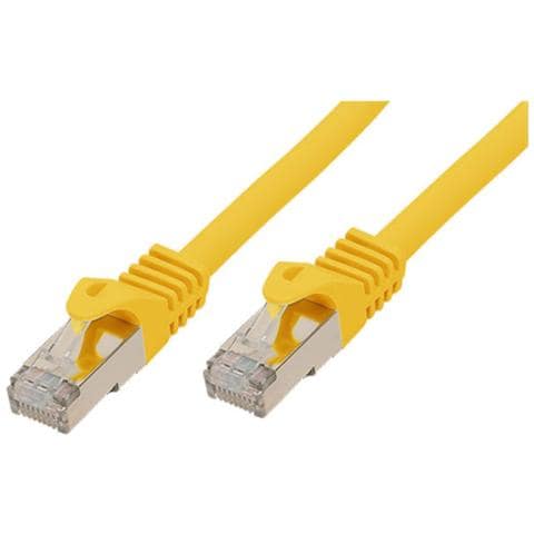 Cat. 7, S / FTP, 15 m, Cat7, S / FTP (S-STP) , RJ-45, RJ-45, Maschio / maschio, Oro - Foto 1
