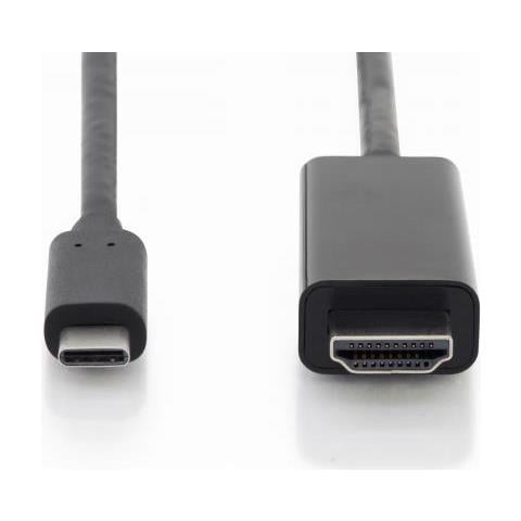 ASSMANN Electronic AK-300330-050-S cavo di interfaccia e adattatore USB-C HDMI Nero - Foto 2