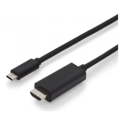 ASSMANN Electronic AK-300330-050-S cavo di interfaccia e adattatore USB-C HDMI Nero - Foto 1