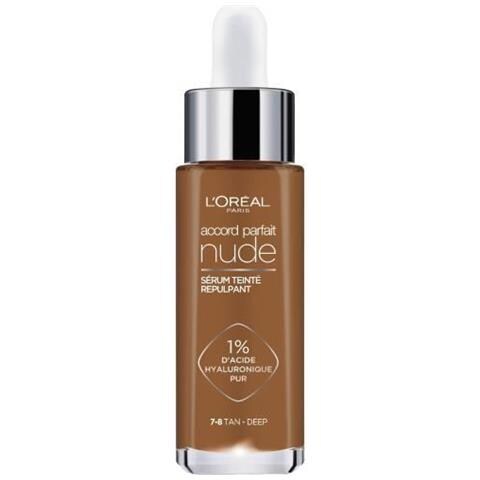 Accord Parfait Siero Rimpolpante Colorato 7-8 Tan Deep 30ml - Foto 1