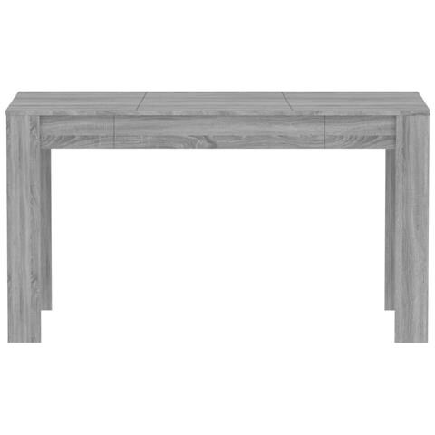 Tavolo Da Pranzo Grigio Sonoma 140x74,5x76 Cm Legno Multistrato - Foto 2