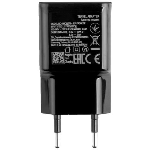 Caricabatterie Fast Charging Rapido Casa Da Rete Usb Ta20eb 15w Black Bulk - Foto 2