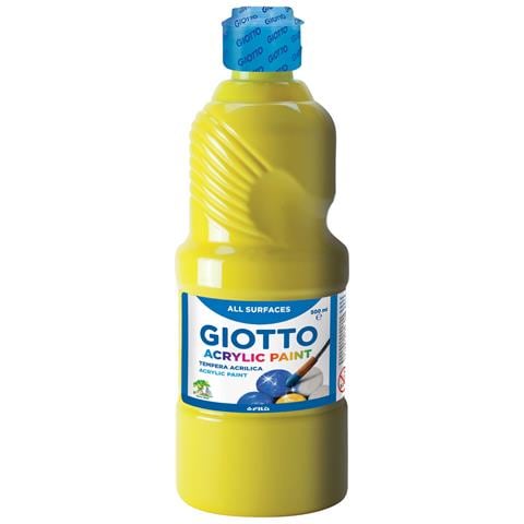 Pittura Giallo 500 ml Bottiglia - Foto 1
