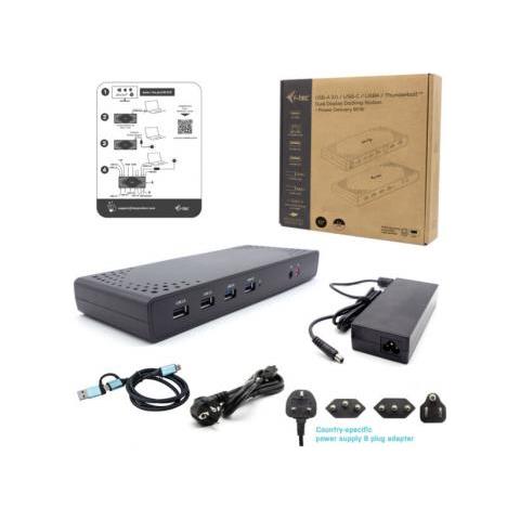 Usb 3.0 / Usb-c / Thunderbolt Dual Display Docking Station + Power Delivery 85w - Foto 2