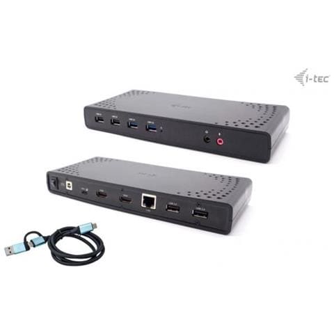 Usb 3.0 / Usb-c / Thunderbolt Dual Display Docking Station + Power Delivery 85w - Foto 1