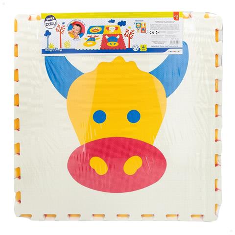 Tappeto Puzzle 4 Pezzi Animali 118 X 118 Cm Eva (2 Unità) - Foto 2