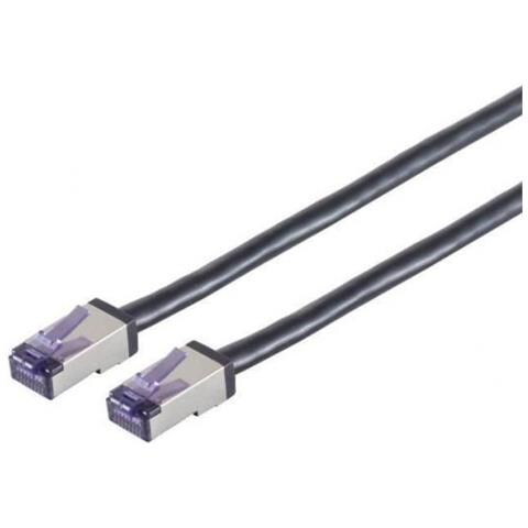Lvn-cat6a-flex-25cm Cavo Di Rete Nero 0,25 M S /ftp (s-stp) - Foto 1