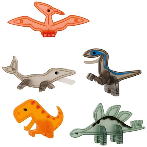 Set Di Gioco Magnetico Da 62 Pezzi - Modello Giurassico, Verde - Foto 7