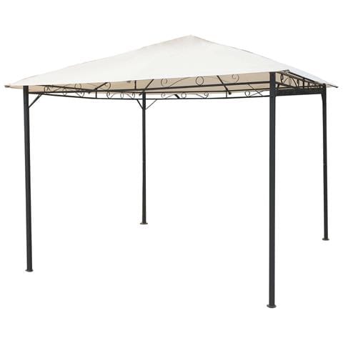 Gazebo Da Giardino Con Struttura In Acciaio E Telo In Poliestere 3x4 Mt Decor - Foto 1