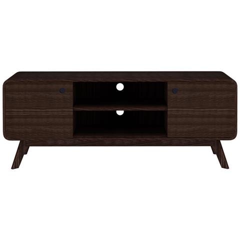 Cassie Credenza Bassa A 2 Ante In Noce Particellare - Foto 2