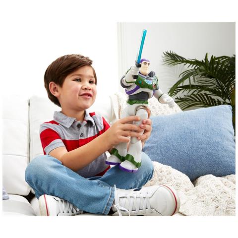 Robot Snodato Disney, Pixar Buzz Lightyear Con Laser Blade, Multicolore - Foto 2