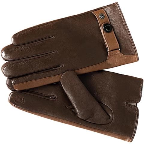 Guanti Invernali In Pelle Premium Da Uomo Coffee Xl - Foto 3