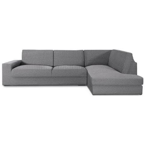 Copridivano Jaz Angolare Destro Grigio 350-500 - Foto 1