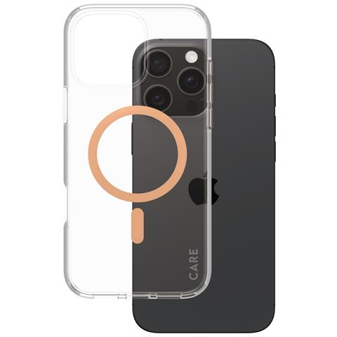 CARE by PG Peachy MagS iPhone16 6.9 Pro custodia per cellulare Cover Trasparente - Foto 1