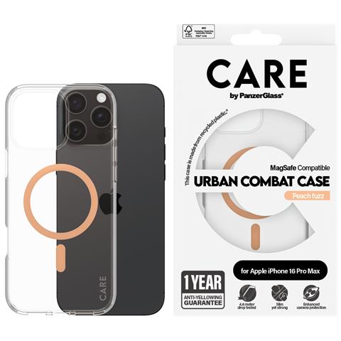 CARE by PG Peachy MagS iPhone16 6.9 Pro custodia per cellulare Cover Trasparente - Foto 4