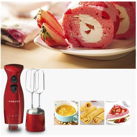 Frullatore Robot Da Cucina A Mano 9 In 1, 700w, Multifunzione: Mescolare, Tritare, Montare. Doppia Velocità. Design Esclusivo Ergonomico. - Foto 7