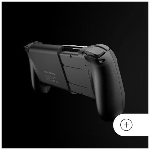 Marsgaming Mgpx, Gamepad Bluetooth 5.0 2-in-1, Rgb Neon, Doppia Vibrazione E Funzione Turbo, Supporto Smartphone Fino A 6.8"", Controller Compatibile Con Pc, Android, Ios E Console, Usb-c Black - Foto 2