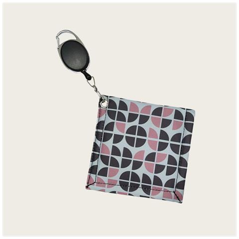Asciugamano Da Golf Premium In Microfibra Con Clip A Moschettone Pink - Foto 4
