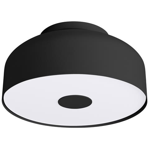 Lampada Da Soffitto Omiq Nero Sl. 1678 - Moderno Lampada Da Soffitto Nero 15x30x30 Cm - Foto 1