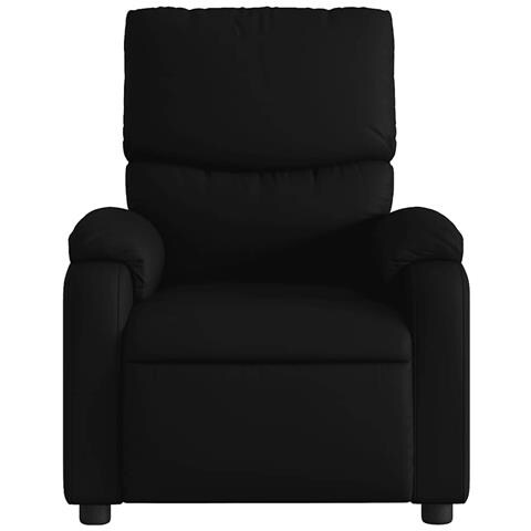 Poltrona Massaggiante Reclinabile Elettrica Nera in Similpelle - Foto 9