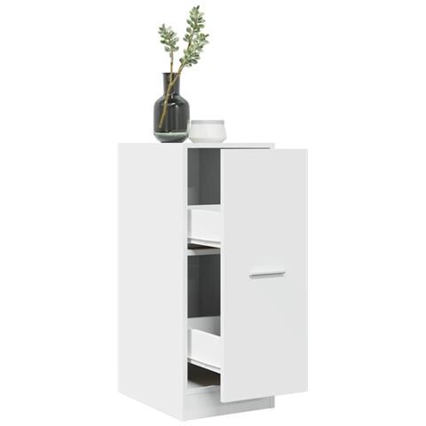 Armadietto da Farmacia Bianco 30x41x77,5 cm in Truciolato - Foto 2