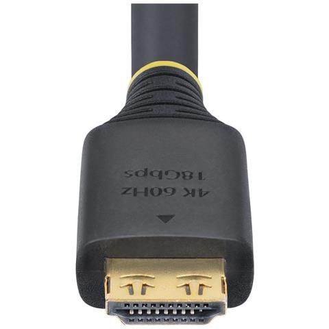 Cavo HDMI ad Alta Velocità da 6,1m con Connettori a Scatto, 4K 60Hz / 1440p 144Hz, HDR10 / HDCP 2.2/ARC, 18Gbps, Cavetto HDMI UHD per TV / Monitor in TPE - Foto 6