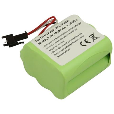 Batteria Per Radio Tivoli Audio Pal+ Nimh 7.2v 1800mah 13wh Riferimento Ma-4 - Foto 1