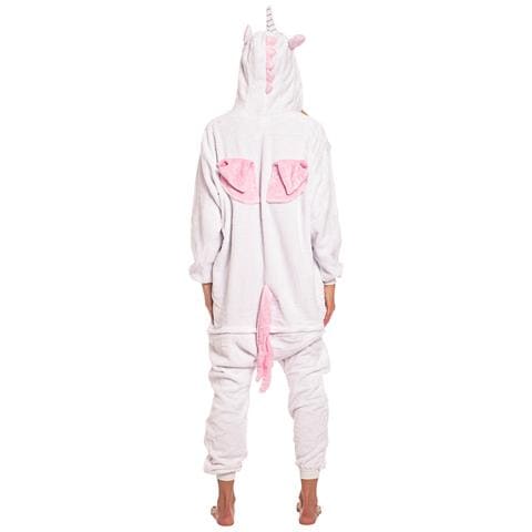 Pigiama Da Donna Tuta Kigurumi Onesie Unicorno Rosa Chiaro 165-175 Cm L - Foto 2