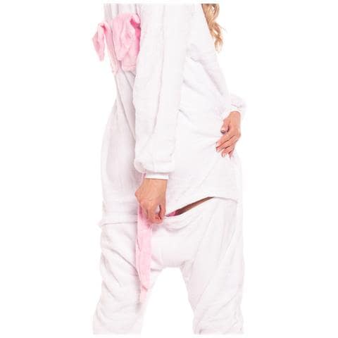 Pigiama Da Donna Tuta Kigurumi Onesie Unicorno Rosa Chiaro 165-175 Cm L - Foto 8