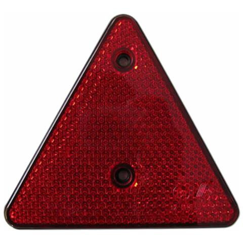 Catarifrangente Triangolare Rosso 155x137mm Fori M5 Confezione Da 20 Pezzi - Foto 1