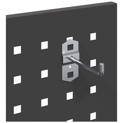 Carrello per Attrezzi con lo scaffale Nero 65 x 35 x 111 cm - Foto 9