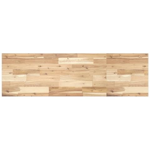 Piano per Tavolo 160x40x2cm Rettangolare Legno Massello Acacia - Foto 1
