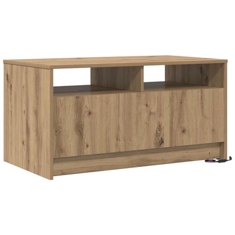 Tavolino da salotto Rovere Artigianale 90 x 50 x 45 cm - Foto 9