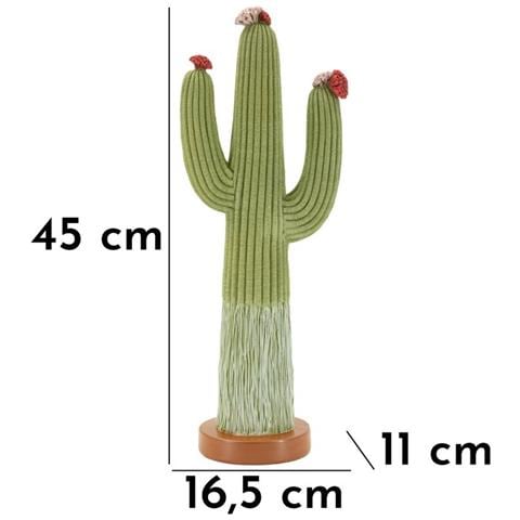 Cactus Decorativo In Resina Multicolore Grande - Foto 8