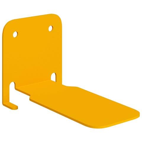 Mensola Flottante Invisibile A parete 24 pcs Giallo senape - Foto 1