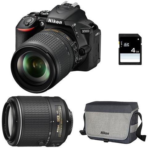 D5600 + 18-105 Vr + 55-200 Vr Ii Garanti 3 Ans + Sac + Sd 4go - Foto 1