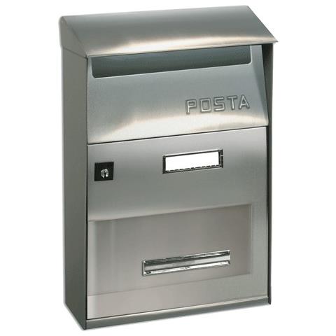 Cassetta Postale Con Tettuccio Per Esterno Serie Effe Acciaio Inox - Cassetta Post. Ft Evo Acc. 22x32,5 Ftixl - Foto 2