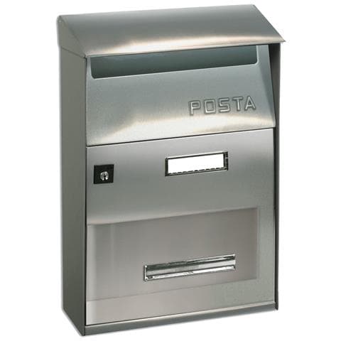 Cassetta Postale Con Tettuccio Per Esterno Serie Effe Acciaio Inox - Cassetta Post. Ft Evo Acc. 22x32,5 Ftixl - Foto 5