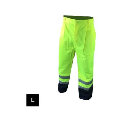 Patrol Pantaloni Da Lavoro Ad Alta Visibilità - Giallo Fluorescente - L - Foto 2