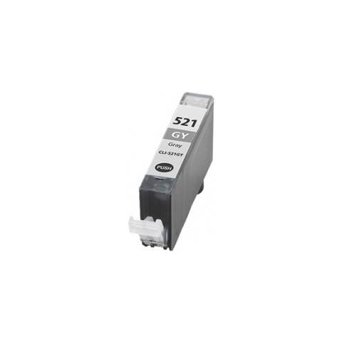 Cartuccia Cli-521 Grigia Compatibile Con Chip Per Canon Ip3600 / ip4600 / mp540 / mp620 / mp630/980 Cli521g Capacita' 10ml - Foto 1
