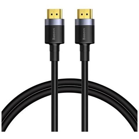 Cafule Cavo Hdmi / Hdmi 2.0 4k 60 Hz 3d 18 Gbps 2 M - Nero - Foto 4