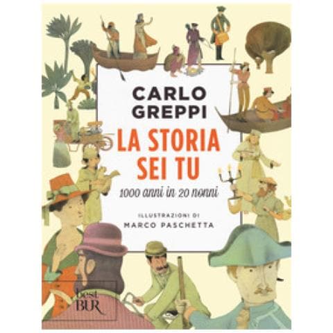 Carlo Greppi - La Storia Sei Tu. 1000 Anni In 20 Nonni - Foto 1
