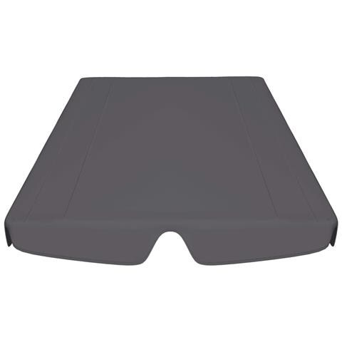 Baldacchino per Dondolo Giardino Antracite 150/130x105/70 cm - Foto 2