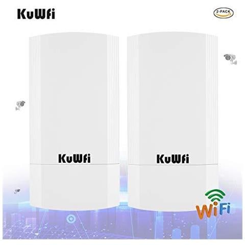 Outdoor Wireless Access Point 2-pack 900mbps Long Range Indoor Outdoor Point-to-point Wireless Cpe Supporta 1km Distanza Di Trasmissione Soluzione Per Ptp Ptmp - Foto 1